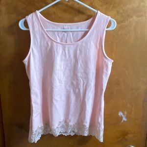 Light pink tank top